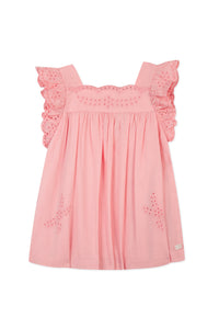 Baby Promenade Romantique Dress - Litchi