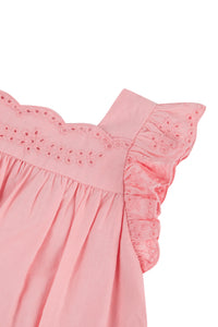 Baby Promenade Romantique Dress - Litchi