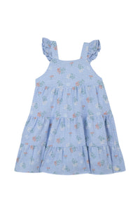 Robe Baby Petit Air Campagne - Bleuet