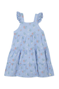 Robe Baby Petit Air Campagne - Bleuet