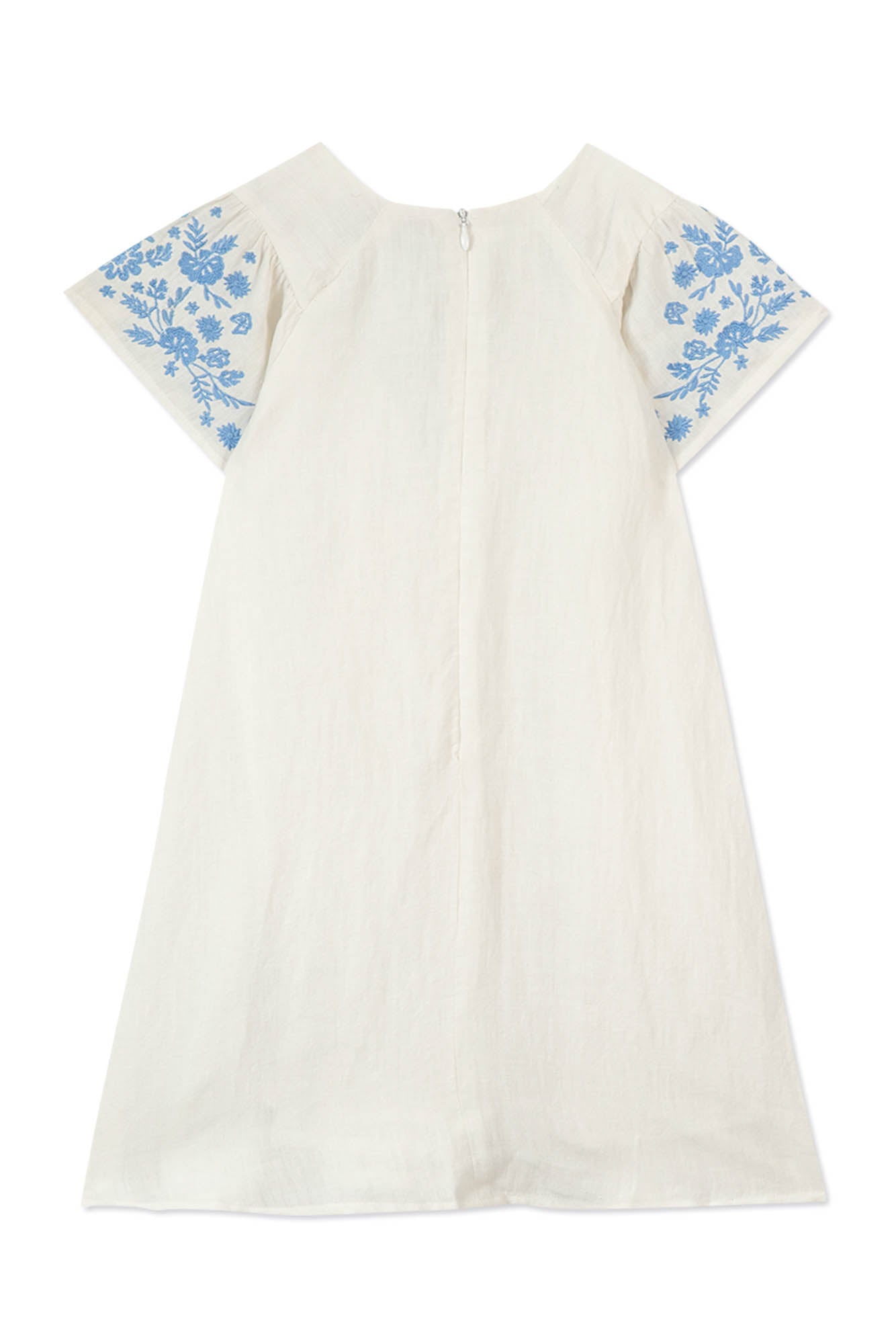 Bord De Mer linen dress - Mother of pearl