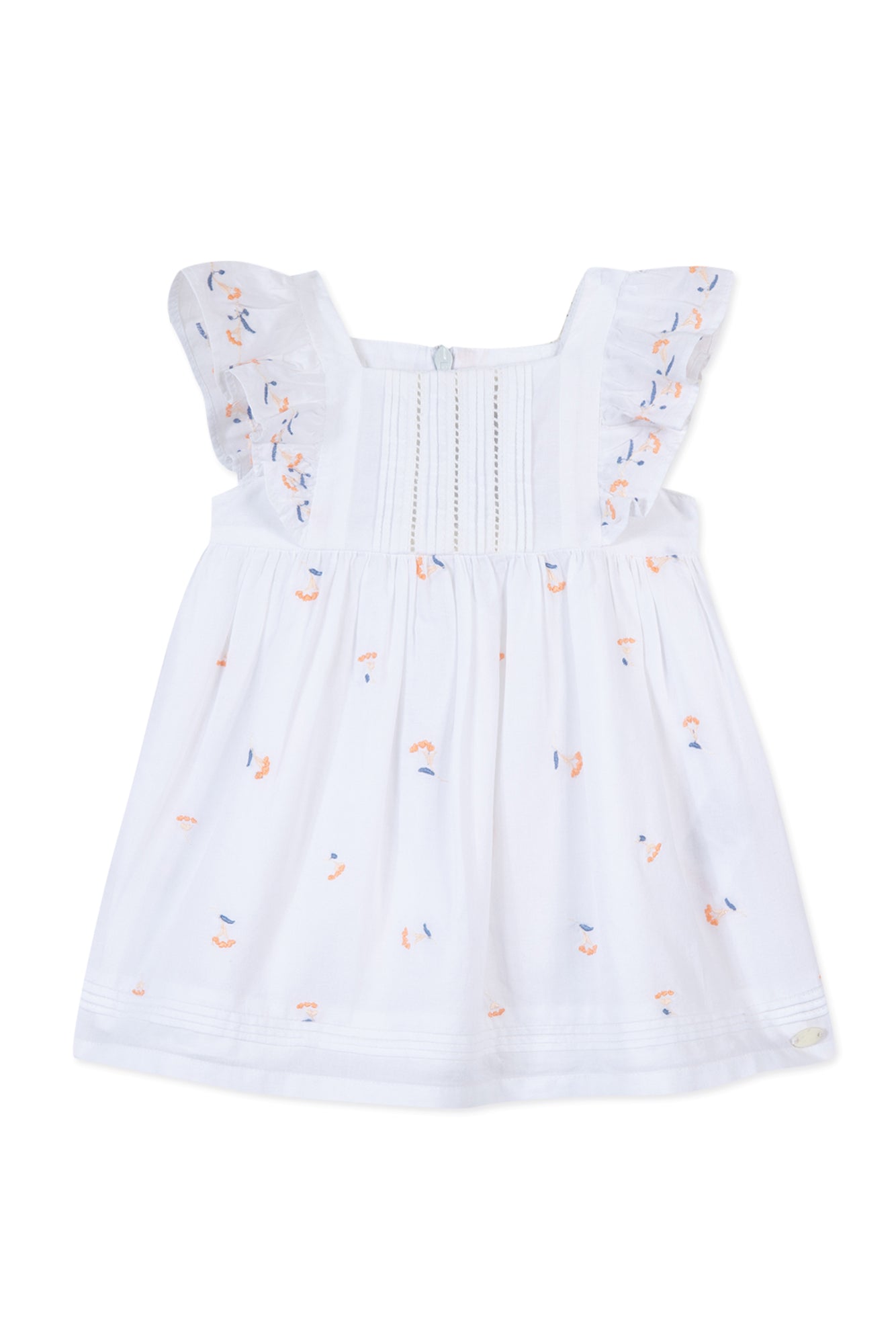 Baby Petit Air Campagne Dress - White