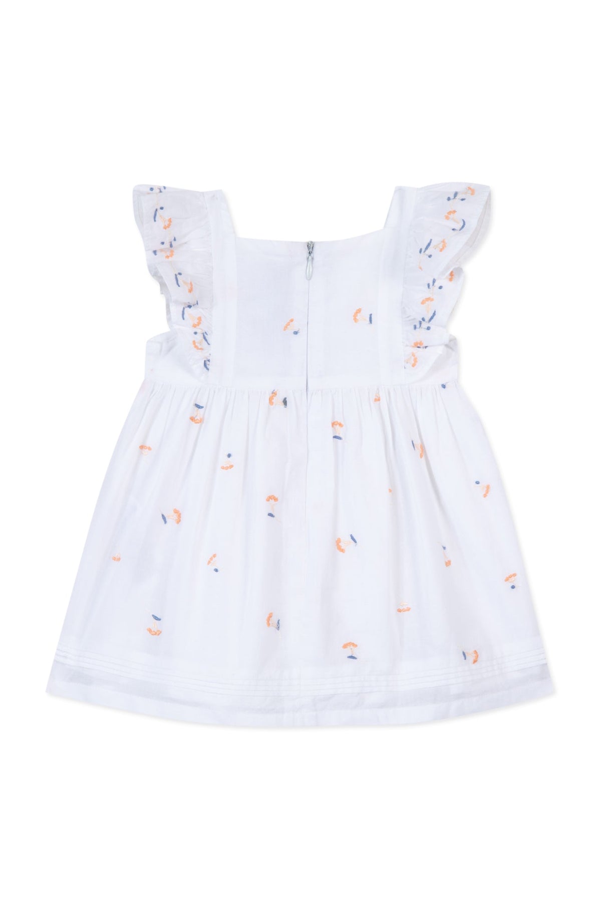 Blanc / Robe Baby Petit Air Campagne - Blanc