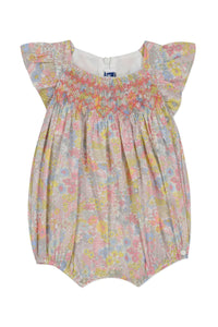 Baby Jardin Tropical short jumpsuit - Mimosa