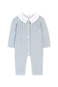 Premier Trousseau long jumpsuit - Grey Blue
