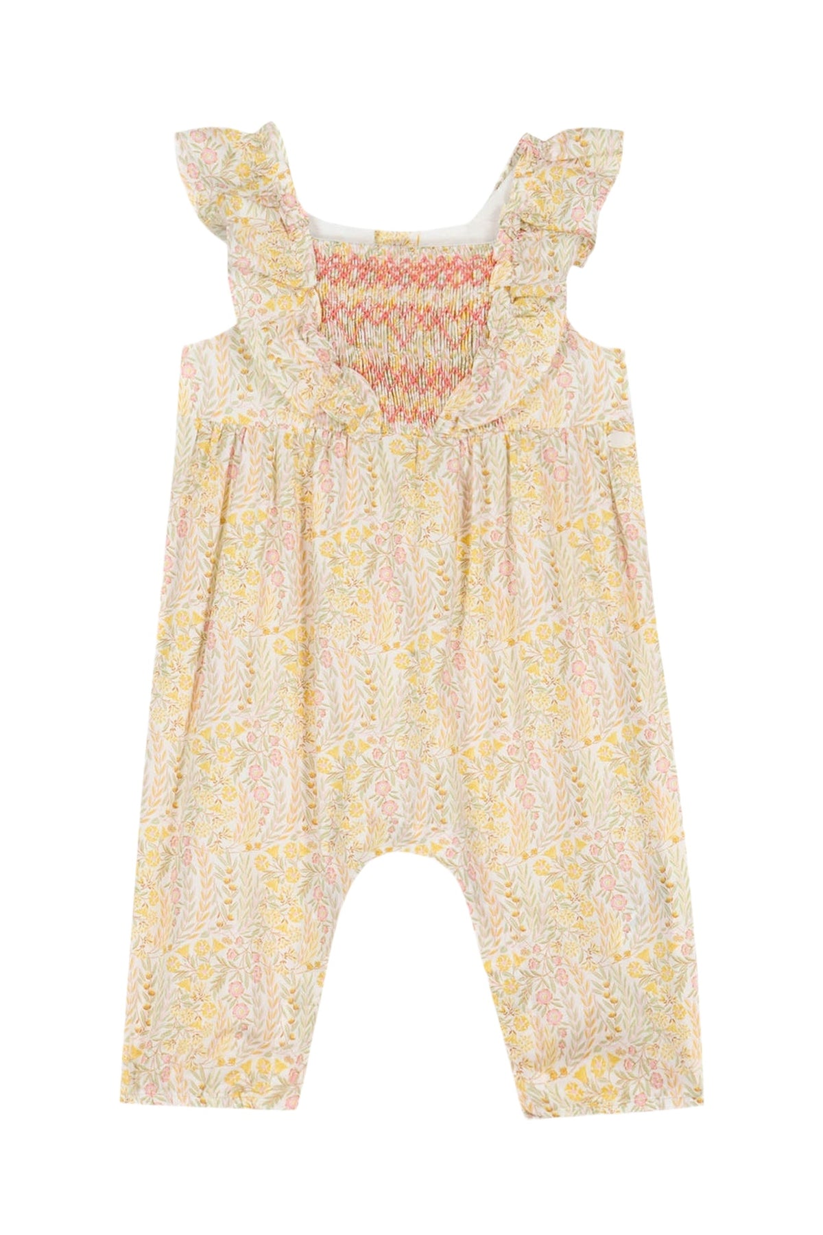 Combinaison longue Baby Promenade Romantique - Litchi