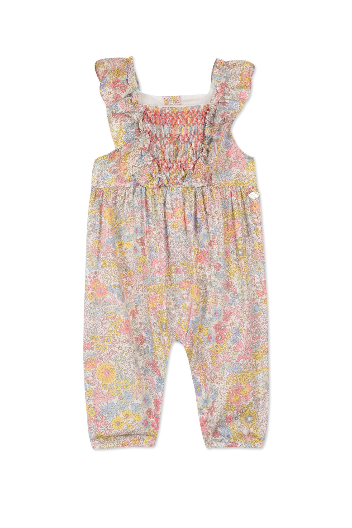 Baby Jardin Tropical long jumpsuit - Mimosa
