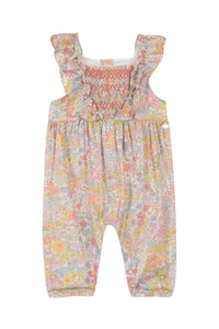 Combinaison longue jardin tropical en coton - Mimosa