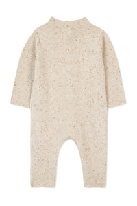 Premier Trousseau long jumpsuit - Mottled sand