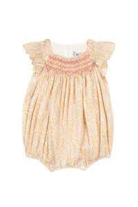 Baby Promenade Romantique short jumpsuit - Litchi