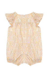 Baby Promenade Romantique short jumpsuit - Litchi
