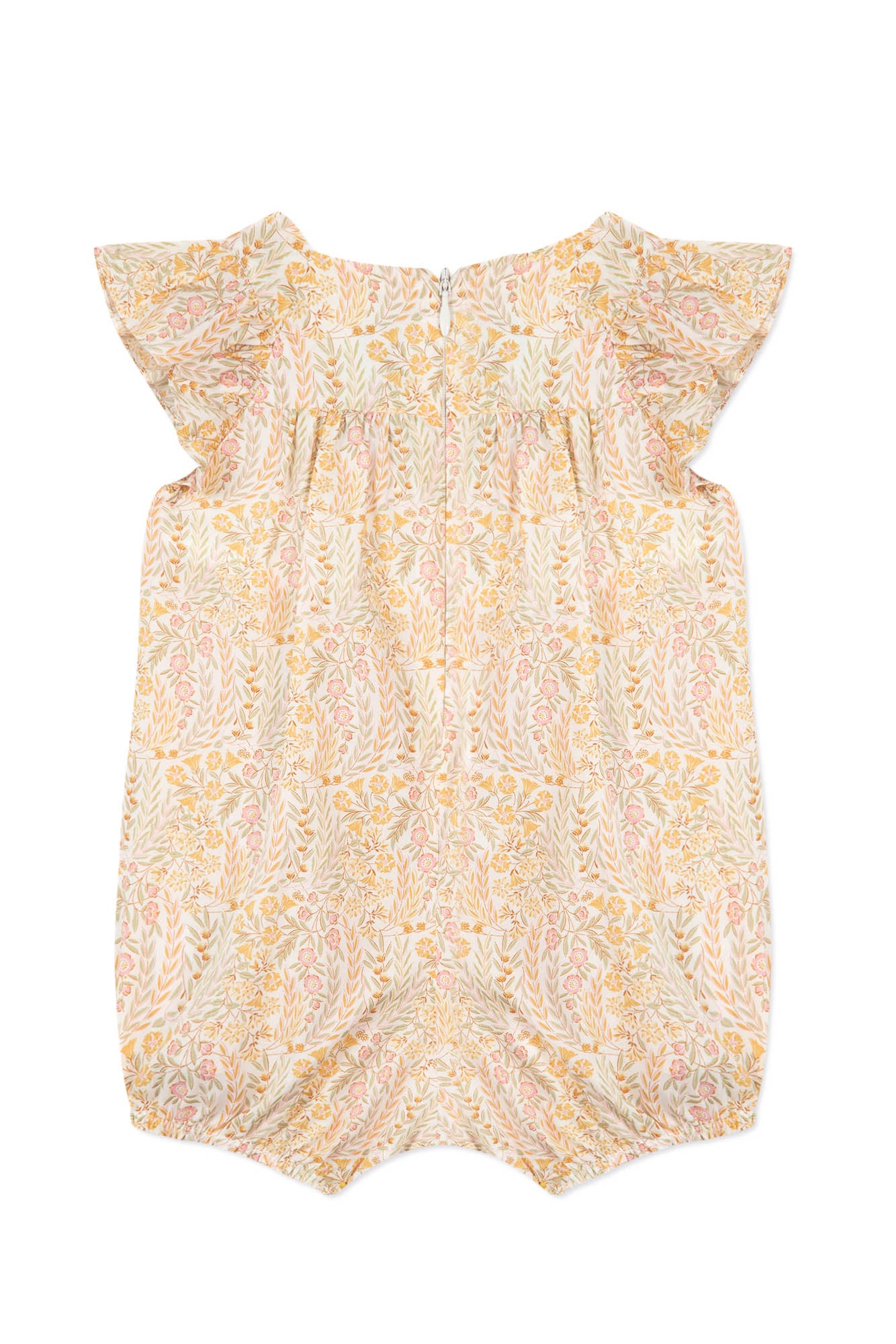 Baby Promenade Romantique short jumpsuit - Litchi