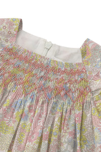 Baby Jardin Tropical short jumpsuit - Mimosa
