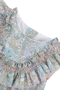 Premier Trousseau short jumpsuit - Tilleul