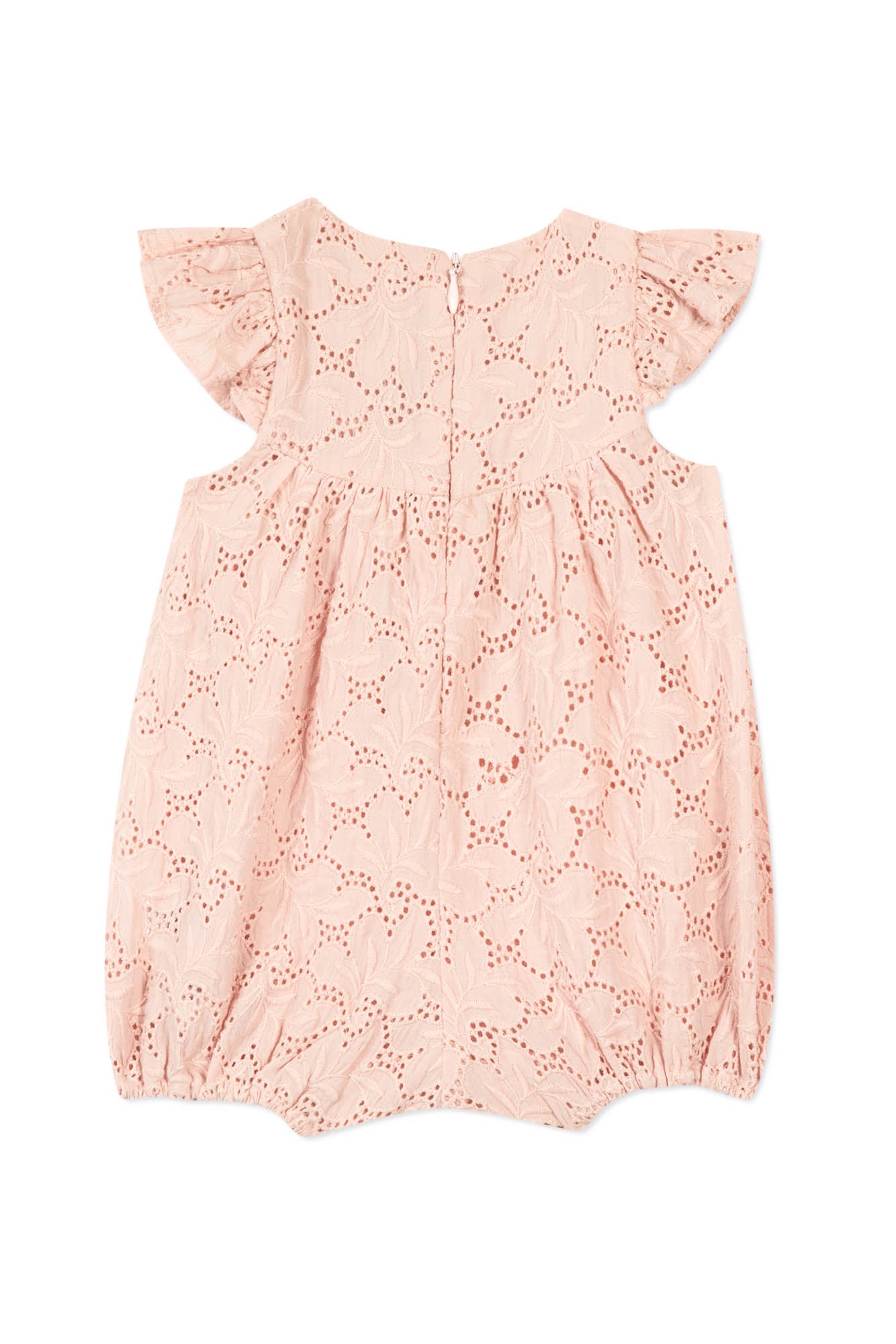 Baby Petit Air Campagne short jumpsuit - Powder
