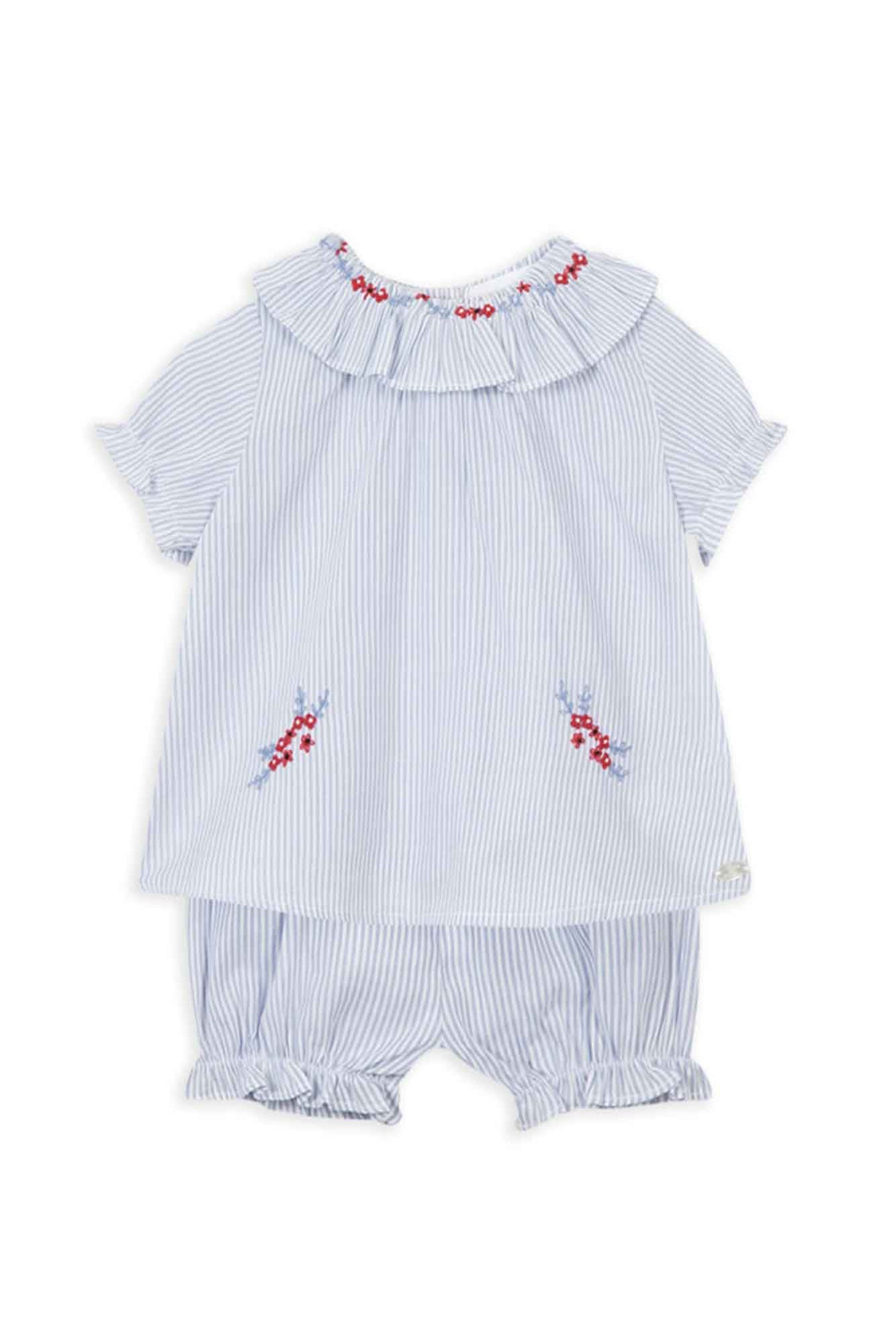 Ensemble Baby Fleur D'Hibiscus - Denim