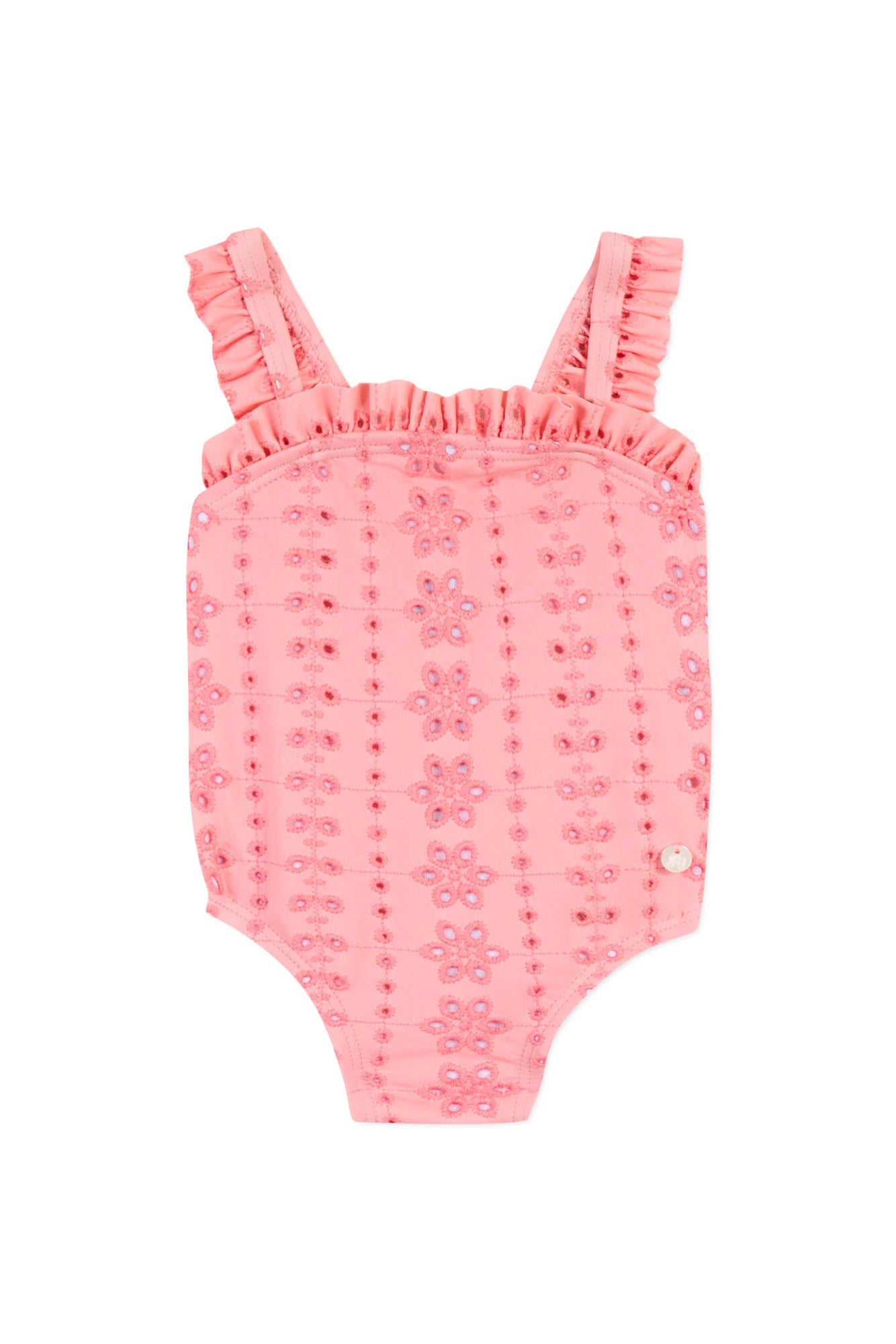 Baby Promenade Romantique swimming costume - Litchi