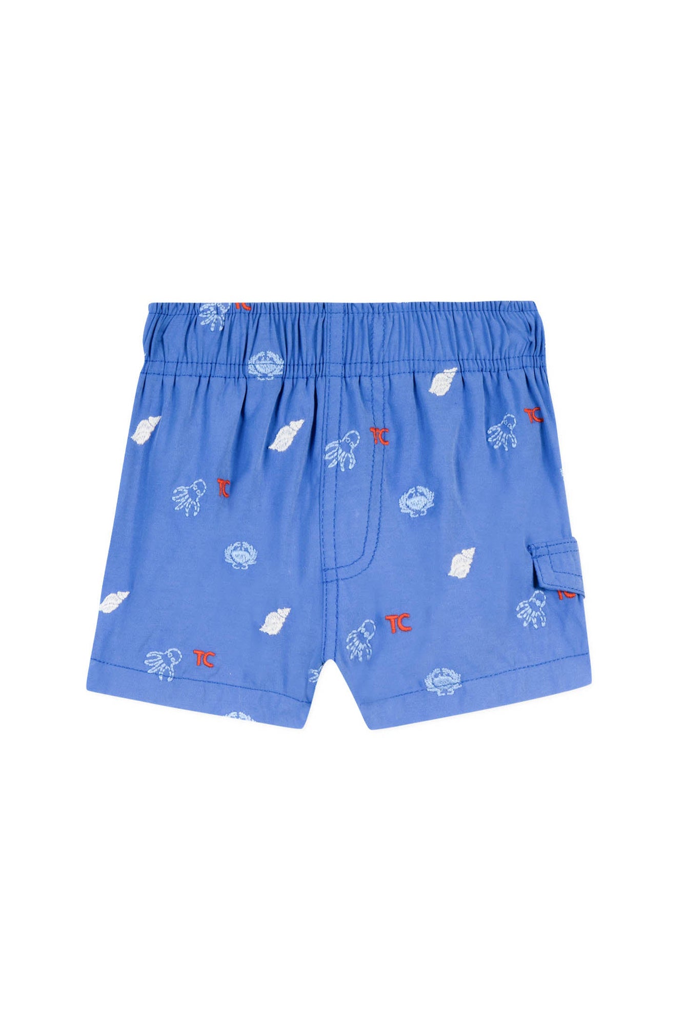 Baby Avenue De La Mer swimming shorts - Azur