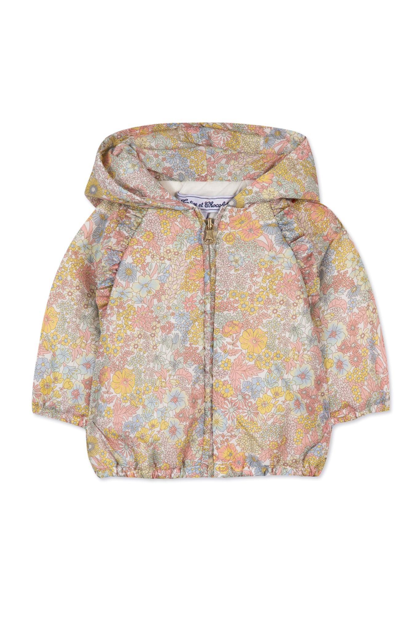 Baby Jardin Tropical windbreaker - Mimosa