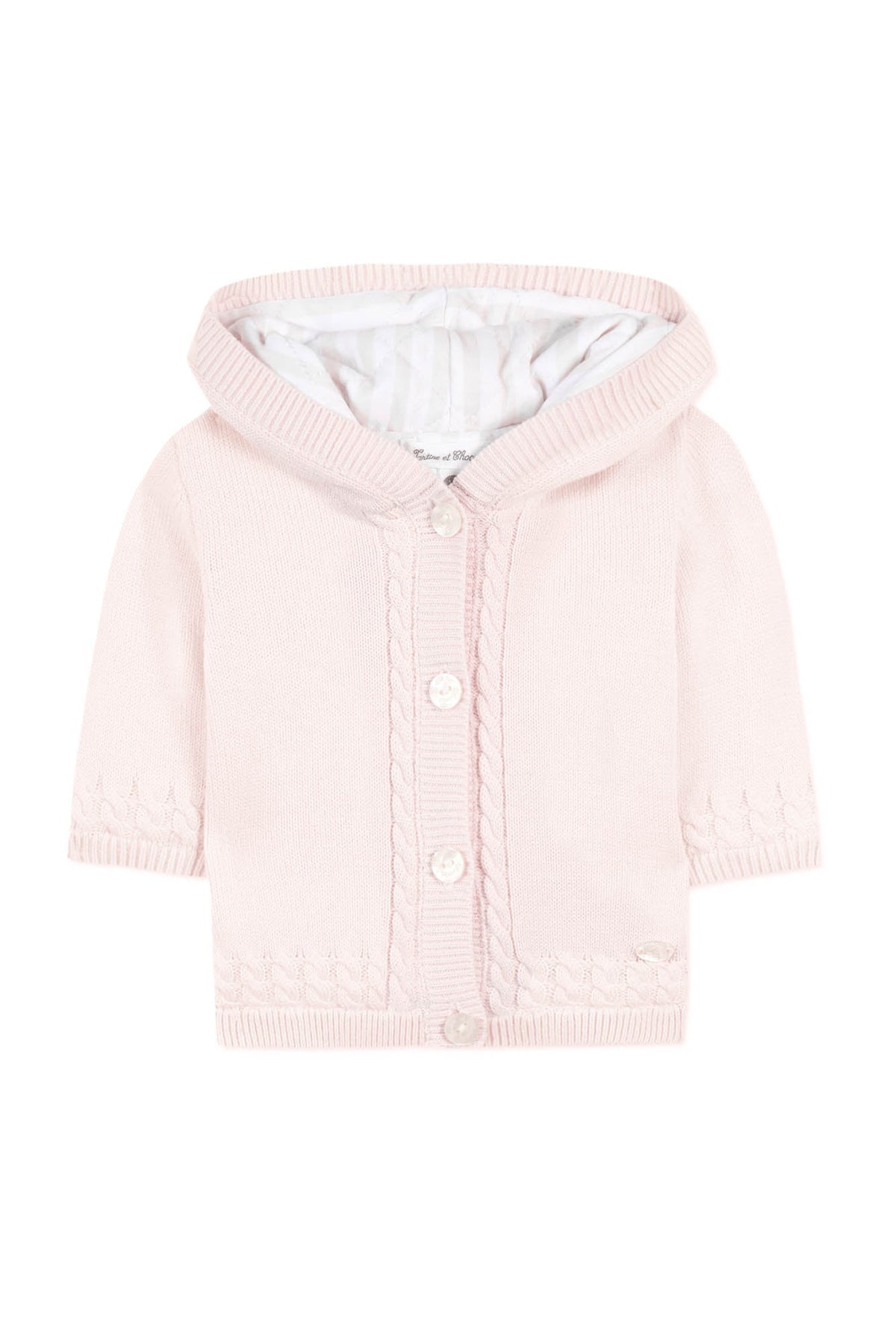 Manteau Premier Trousseau - Rose Pâle