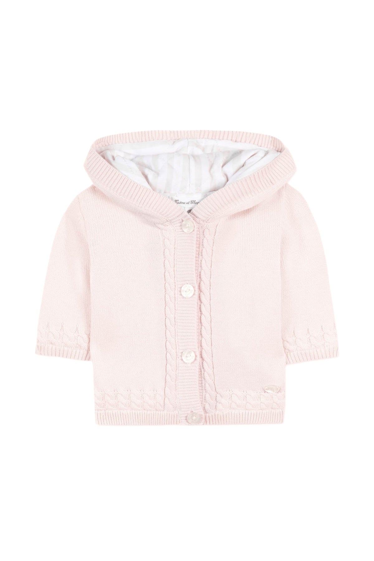 Manteau Premier Trousseau - Rose Pâle