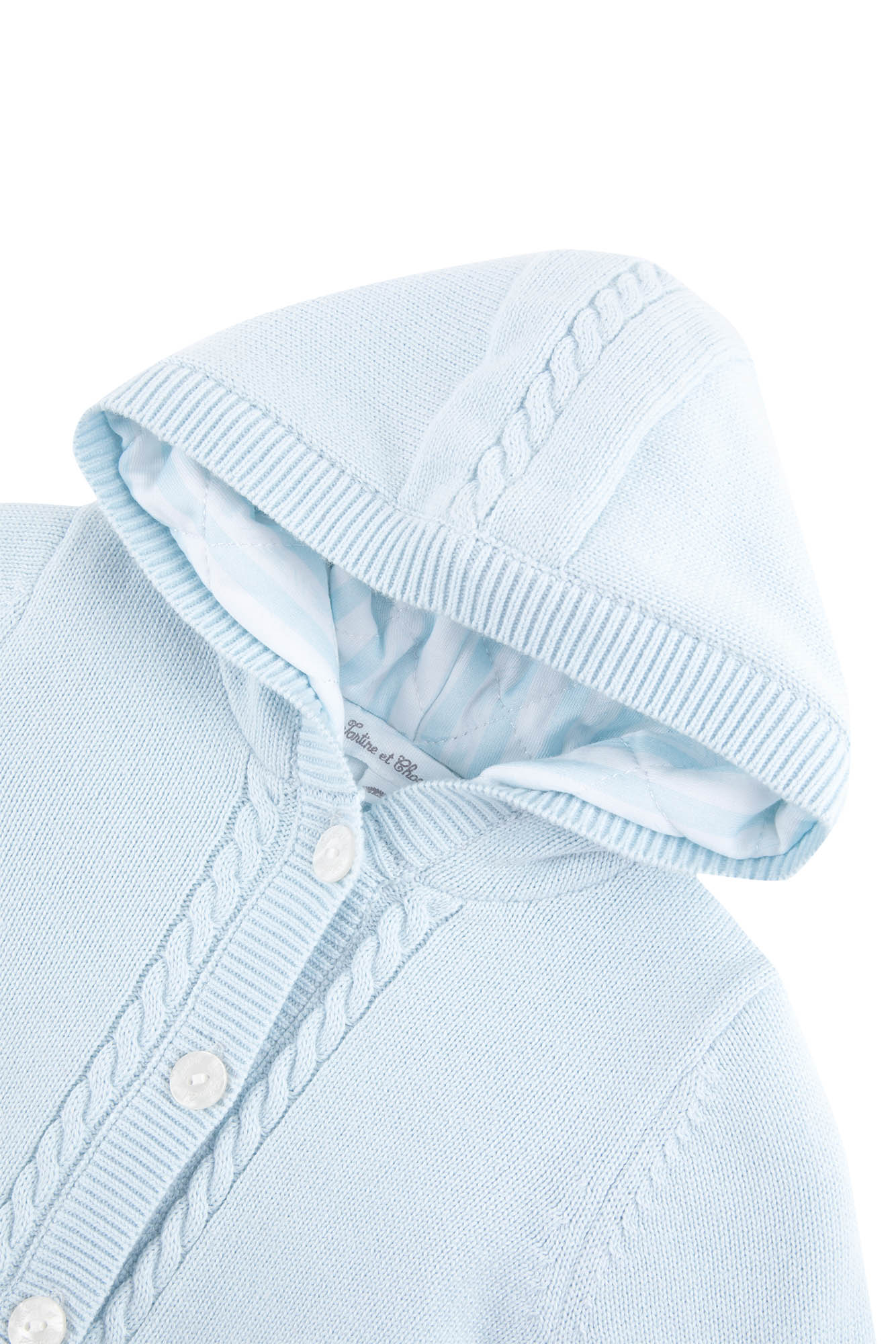 Manteau Premier Trousseau - Ciel