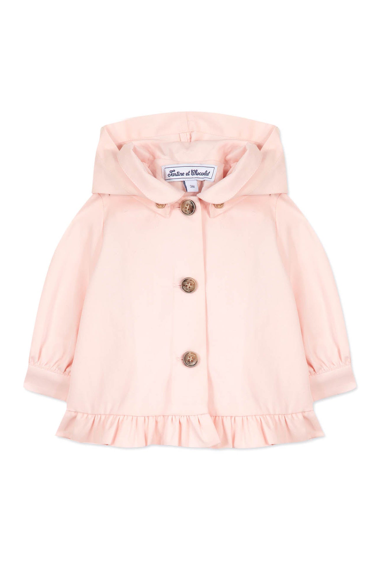 Jardin Tropical Baby Trench Coat - Dragée