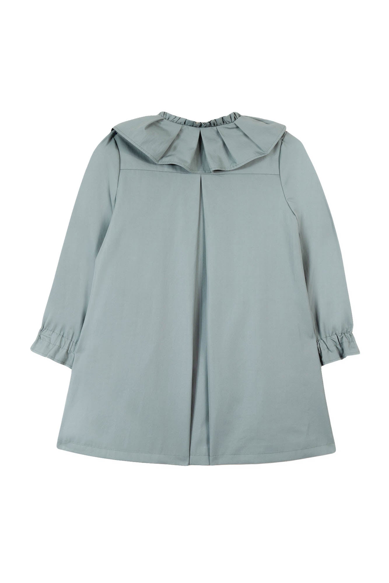 Promenade Romantique Trench Coat - Celadon Green