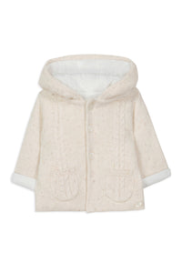 Premier Trousseau coat - Mother of pearl