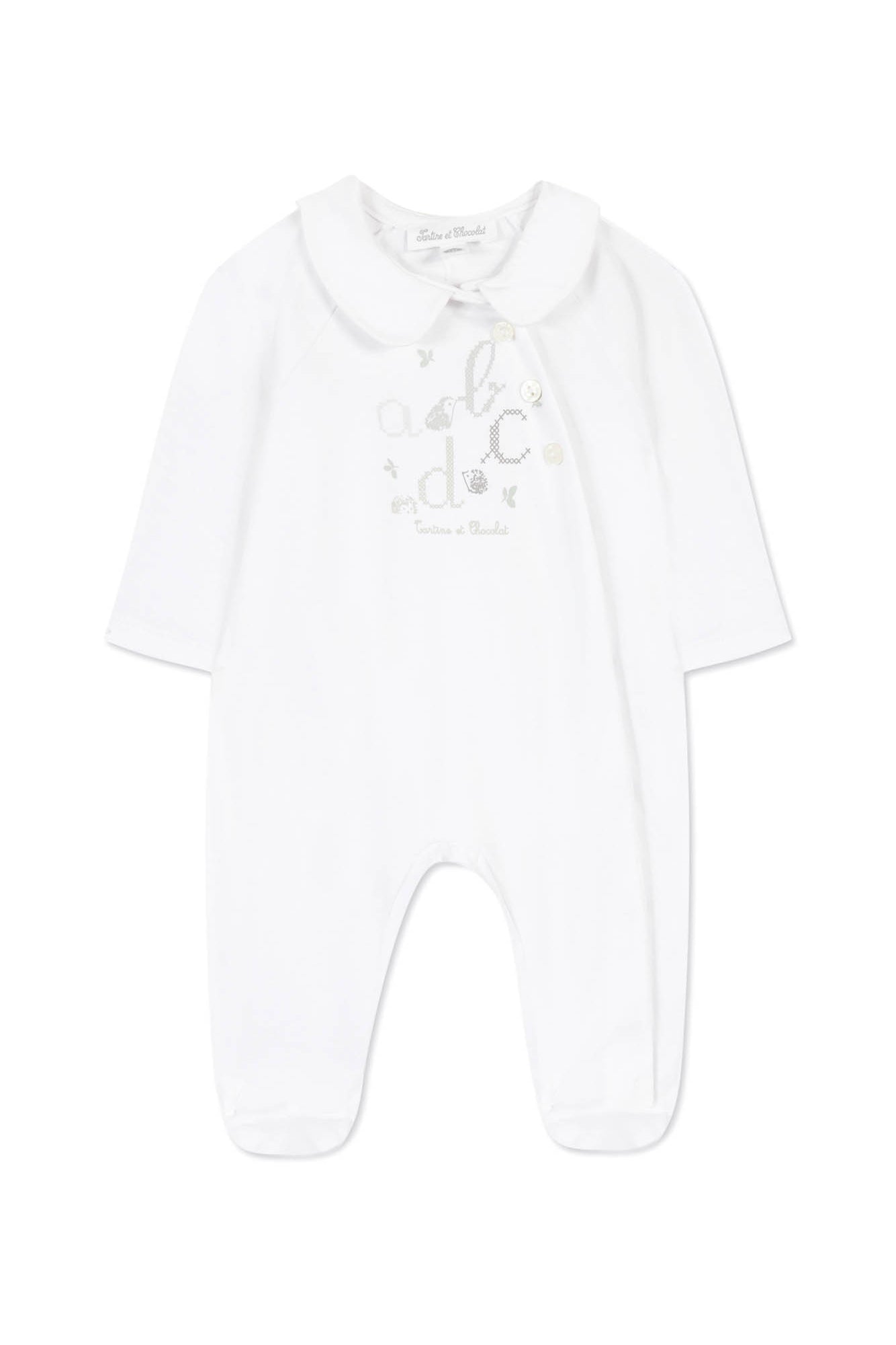 Baby Nuit Pyjamas - White