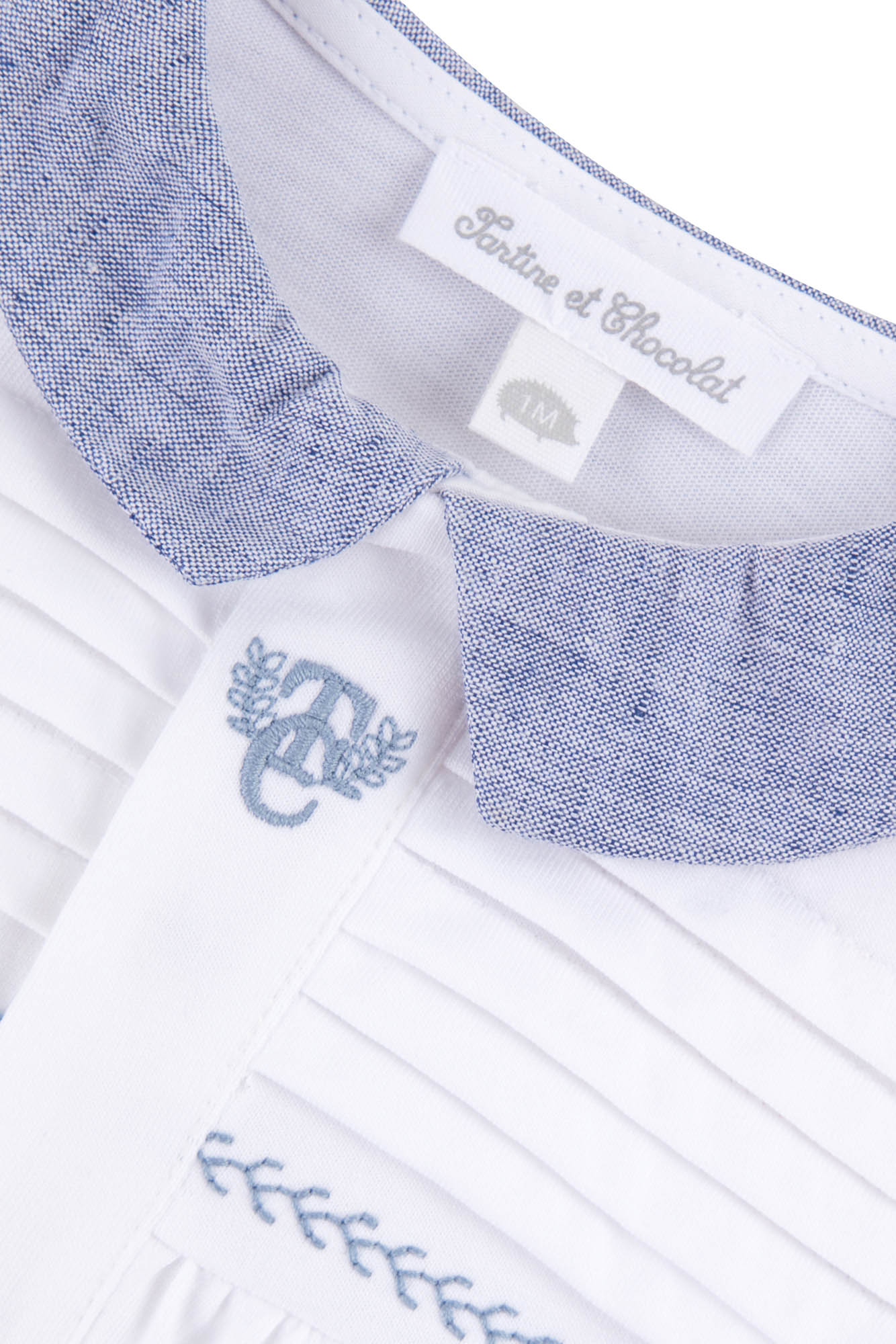 Baby Nuit Pyjamas - White