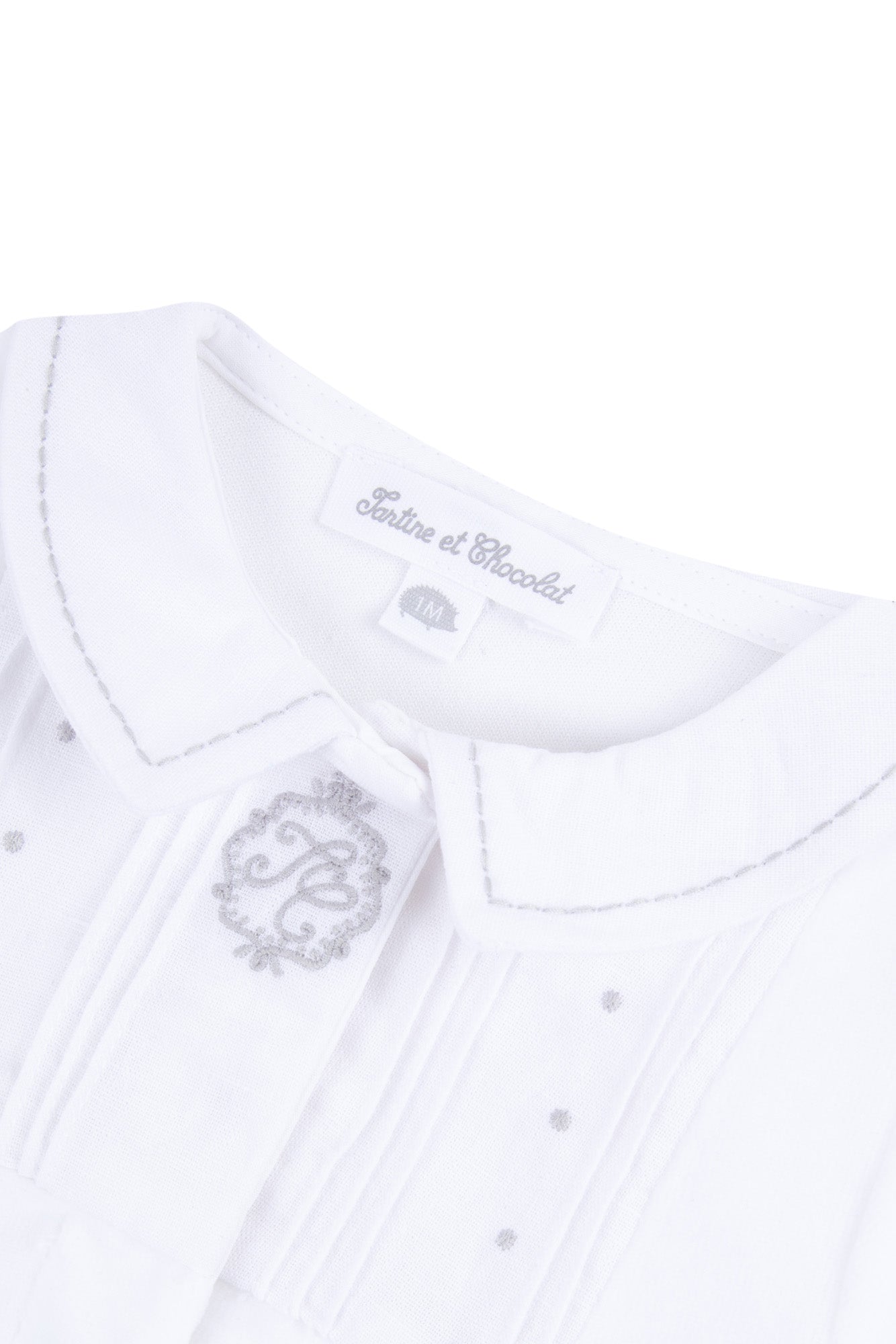 Baby Nuit Pyjamas - White