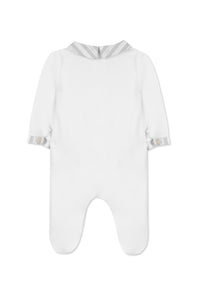Baby Nigh Pyjamas - Light Heather Grey