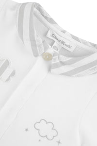 Baby Nigh Pyjamas - Light Heather Grey