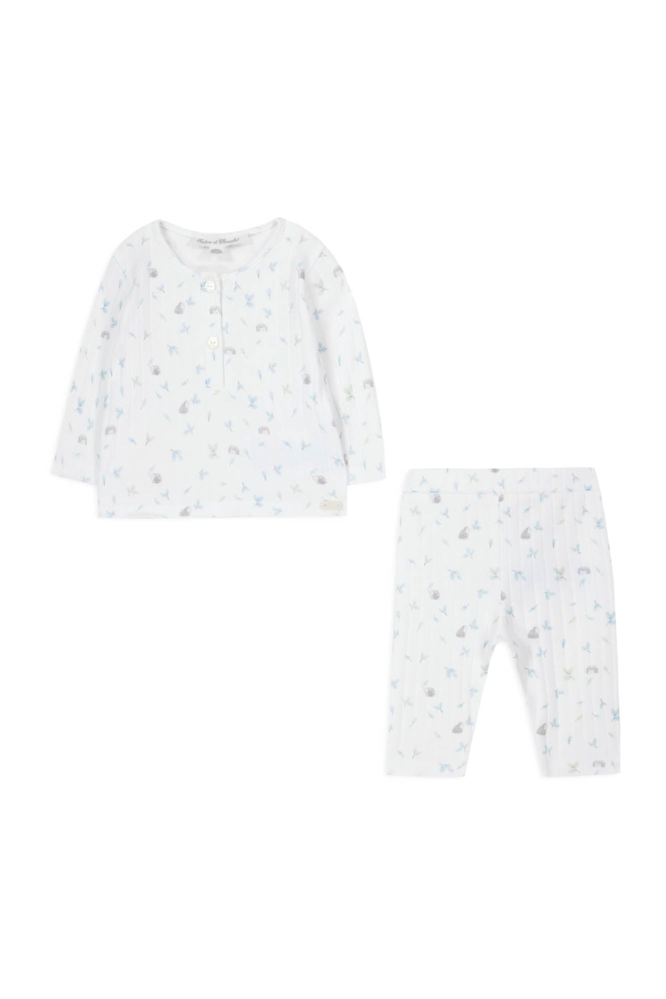 Baby Nuit Pyjamas - White