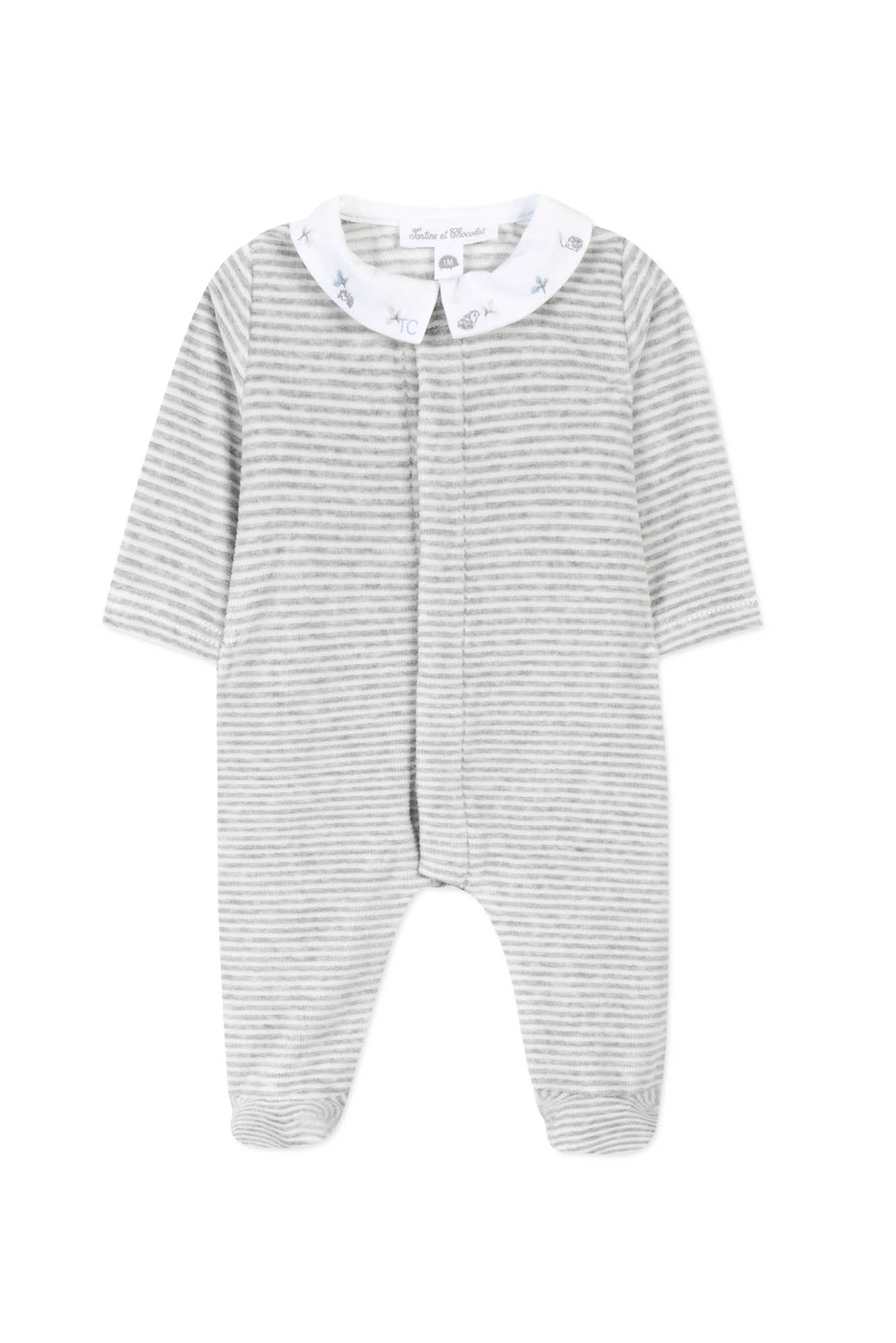 Baby Nuit Pyjamas - Mottled Grey