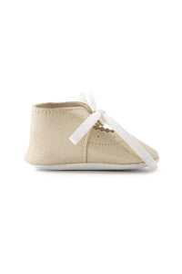 Chaussons Baby Ceremonie en cuir - Or