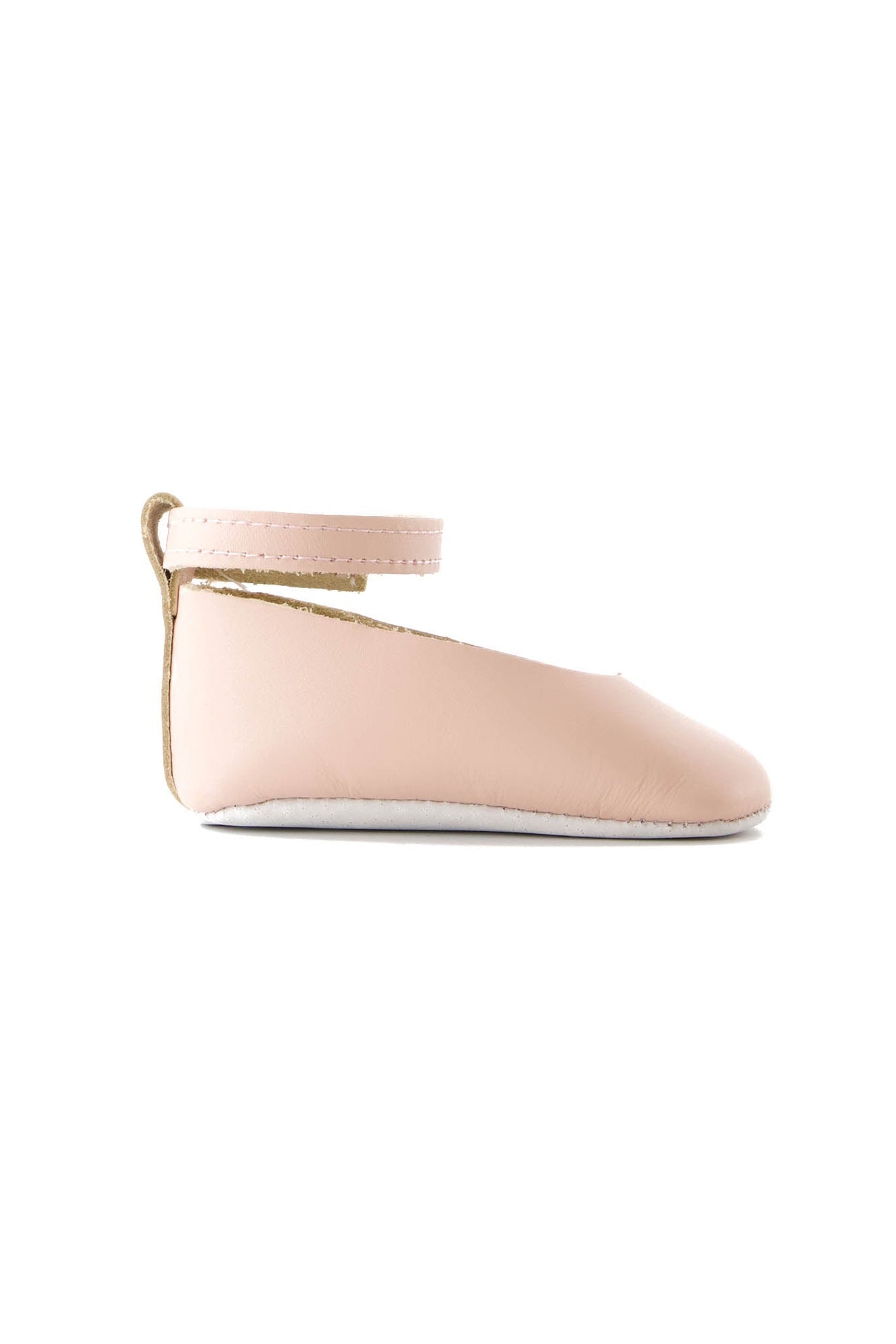 Romantic Leather Baby Promenade Slippers - Bouton De Rose