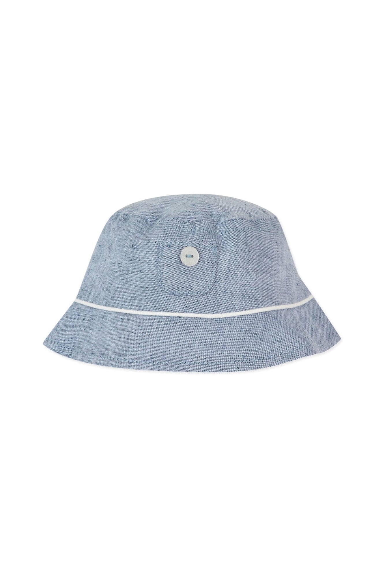 Bob Premier Linen Mix Trousseau - Grey Blue