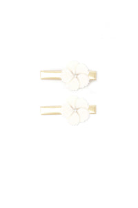 Barrettes Ceremonie - Nacre
