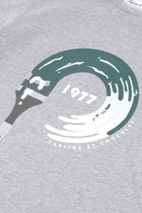 T-shirt Apprenti artiste - Gris Chiné