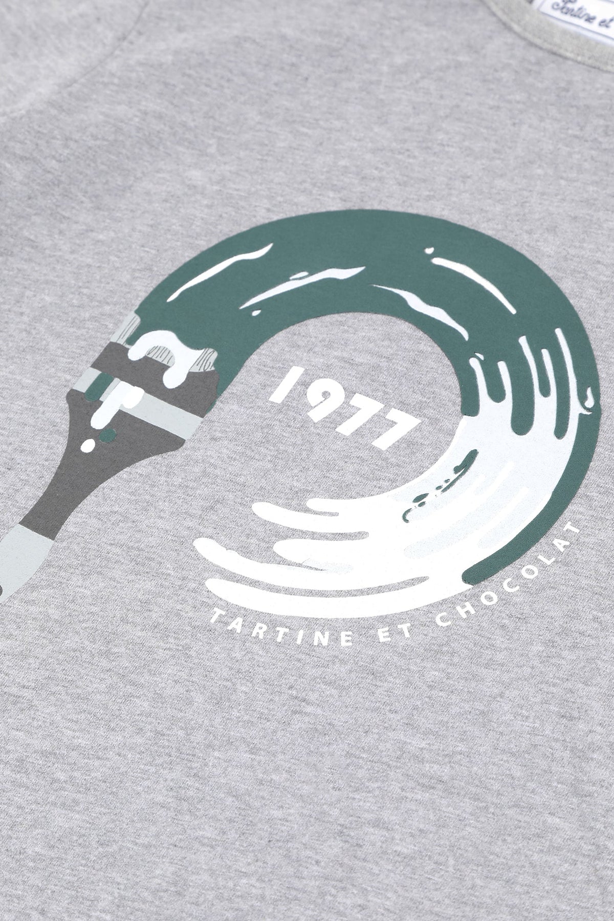 T-shirt Apprenti artiste - Gris Chiné