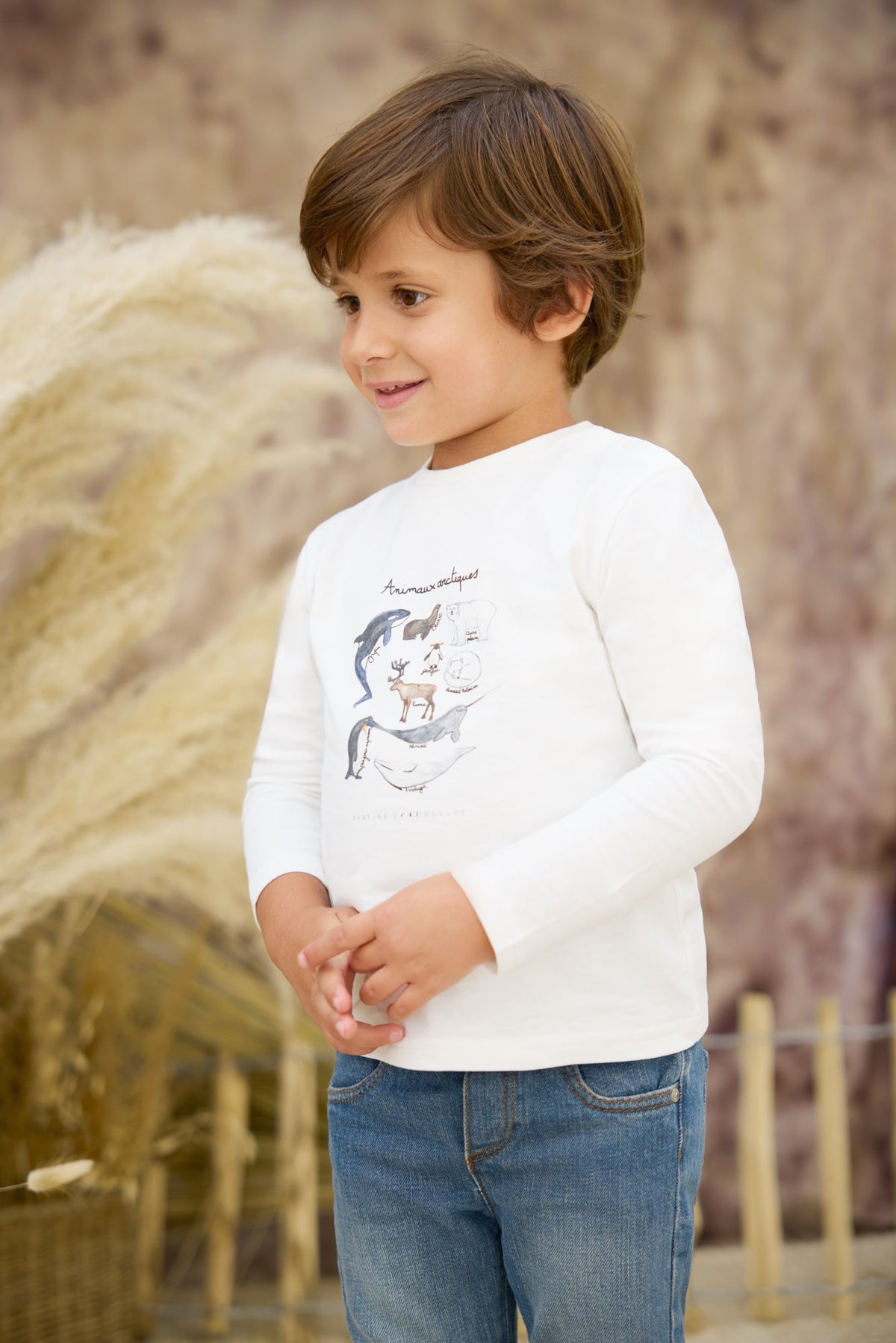 Bleu Grise / T-Shirt Baby Conquete Arctique - Bleu Grisée