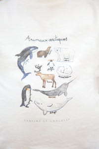 T-shirt Baby conquete arctique - Bleu Grisée