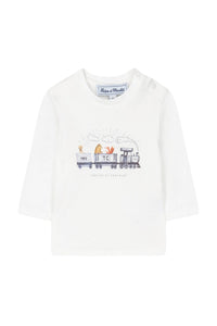 T-shirt Baby globe trotteur - Fauve