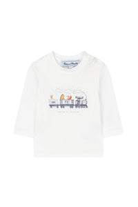 T-shirt Baby globe trotteur - Fauve