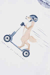 T-shirt Baby capsule - Blanc