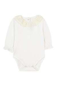 Body - Ecru broderie petits trésors