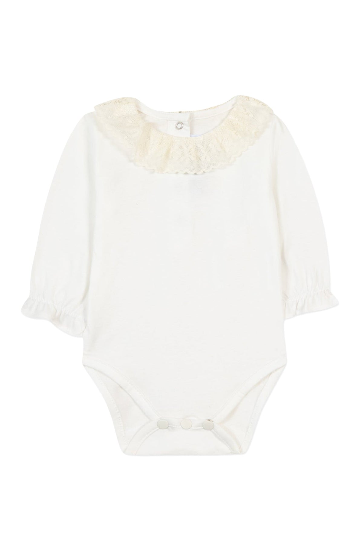 Body - Ecru broderie petits trésors