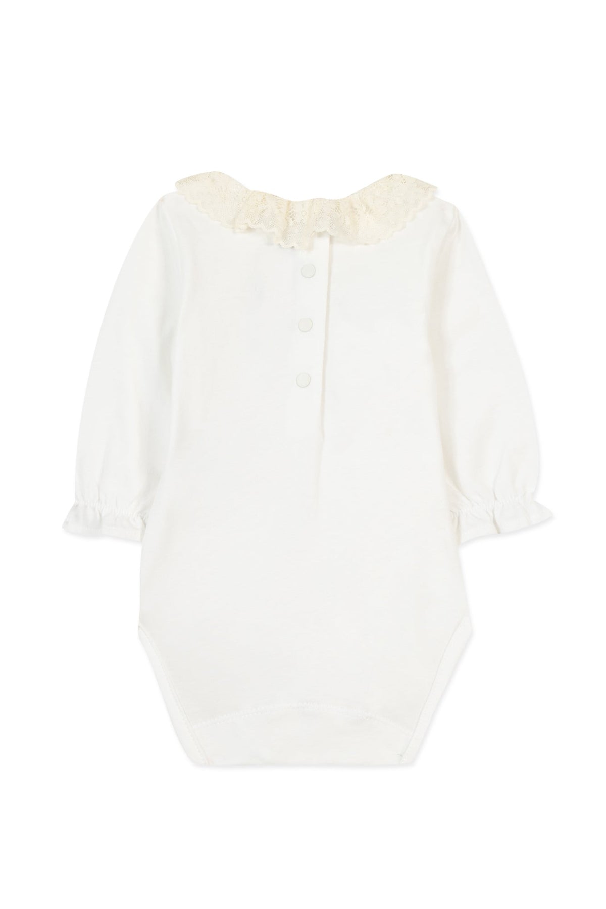 Body - Ecru broderie petits trésors